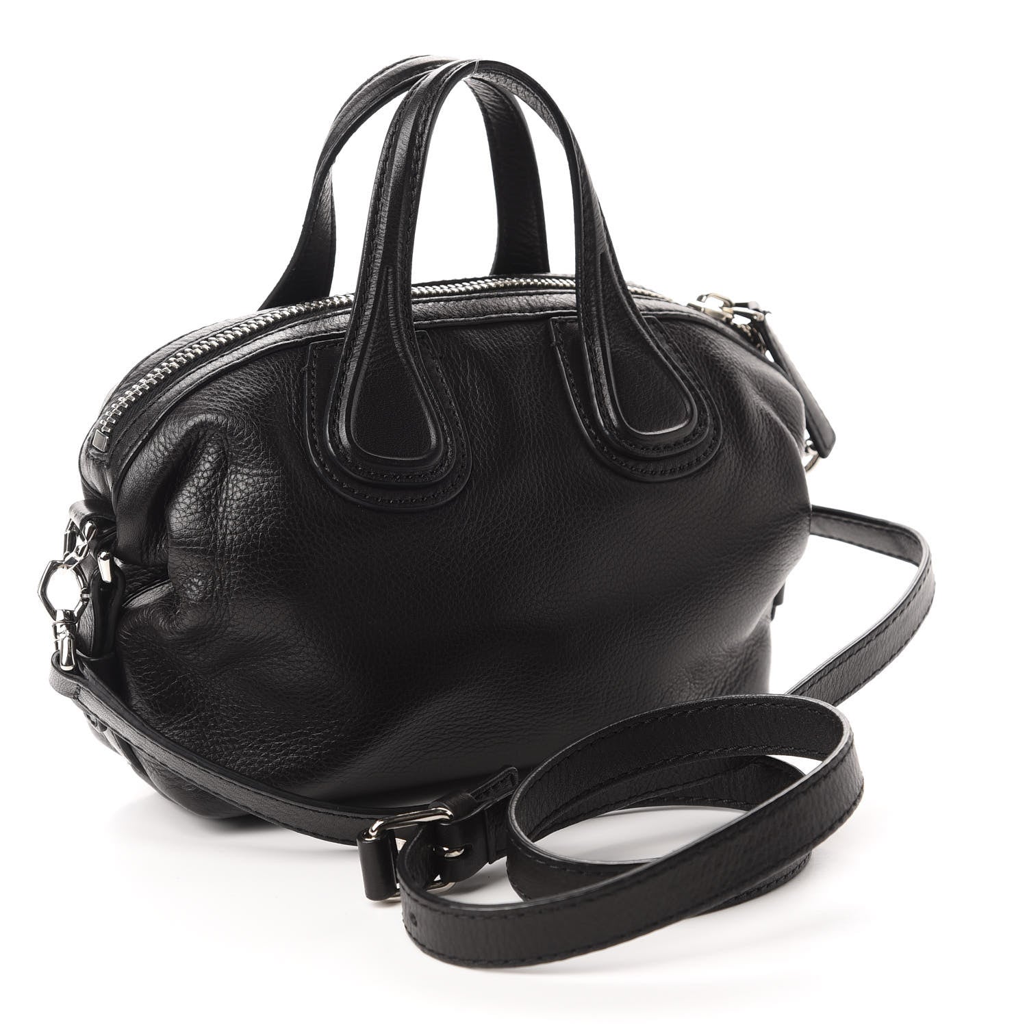 Givenchy Waxed Calfskin Micro Nightingale Dark Brown 3 of 10