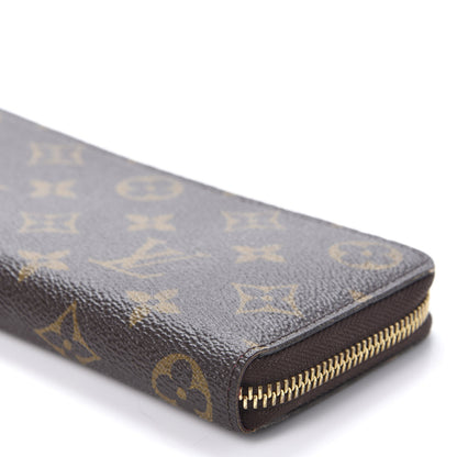 Louis Vuitton Monogram Clemence Wallet Fuchsia 7 of 9