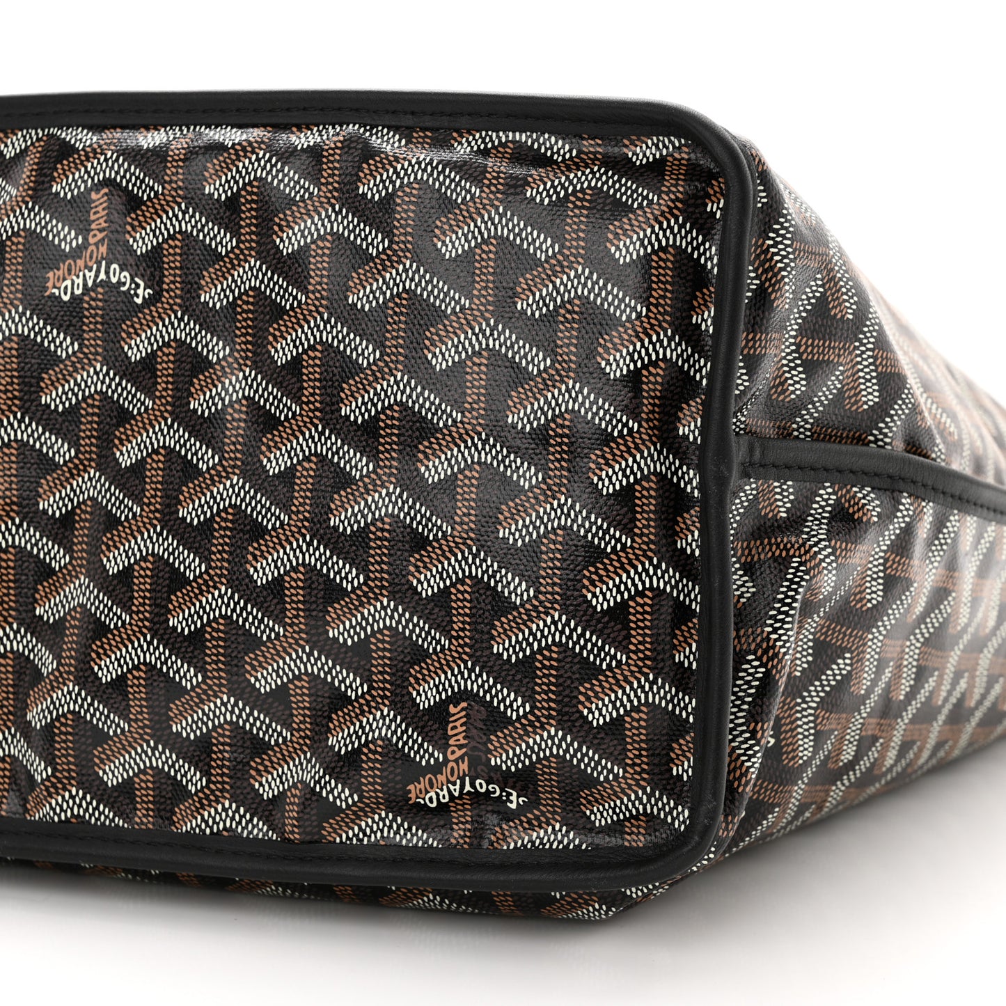 Goyardine Reversible Anjou PM Black