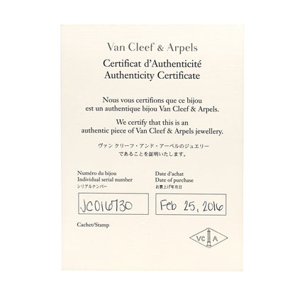 Van Cleef & Arpels Platinum Diamond .53ct Perlee Solitaire Engagement Ring 49 4.75 8 of 9