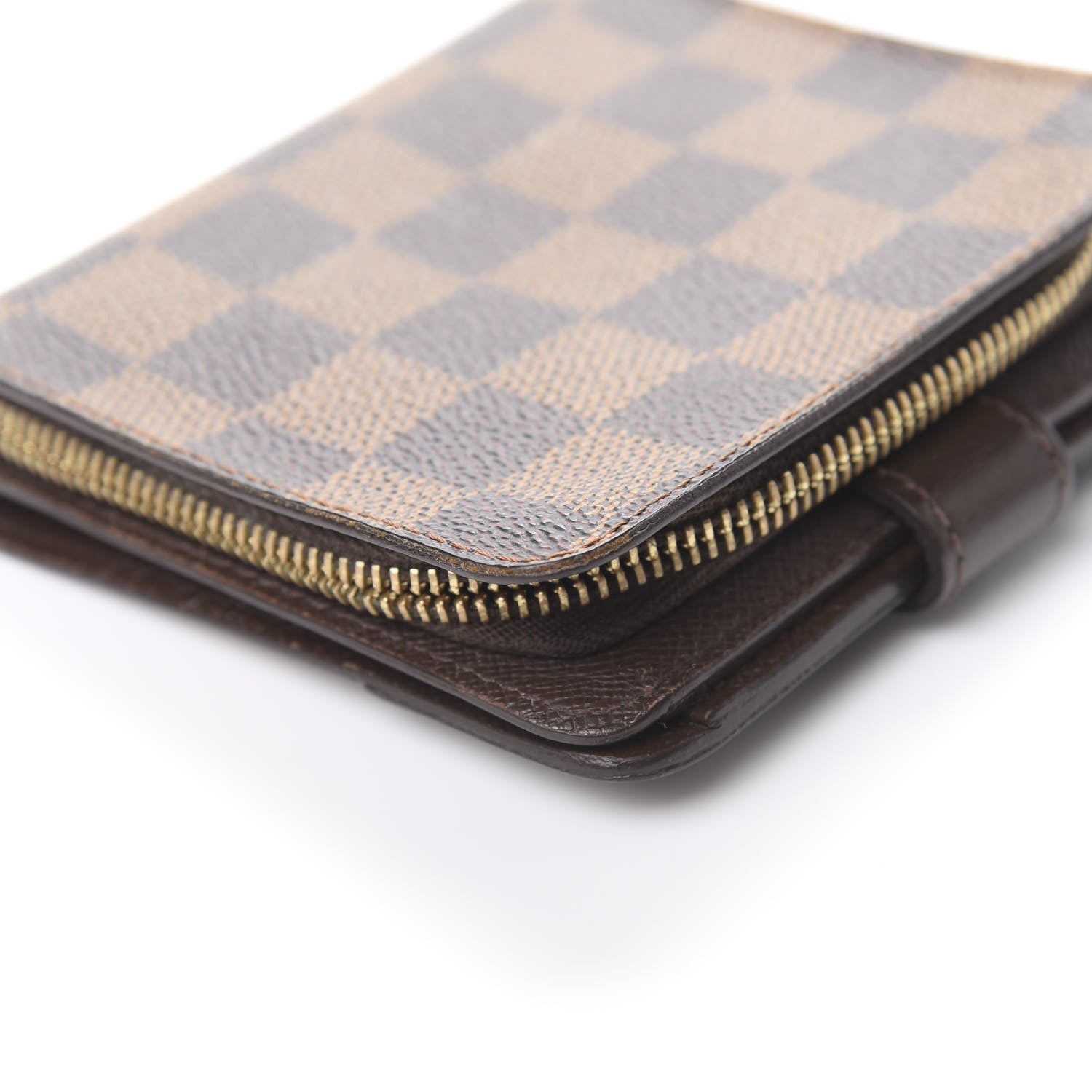 Louis Vuitton Damier Ebene Zippe Zipped Compact Wallet 12 of 14