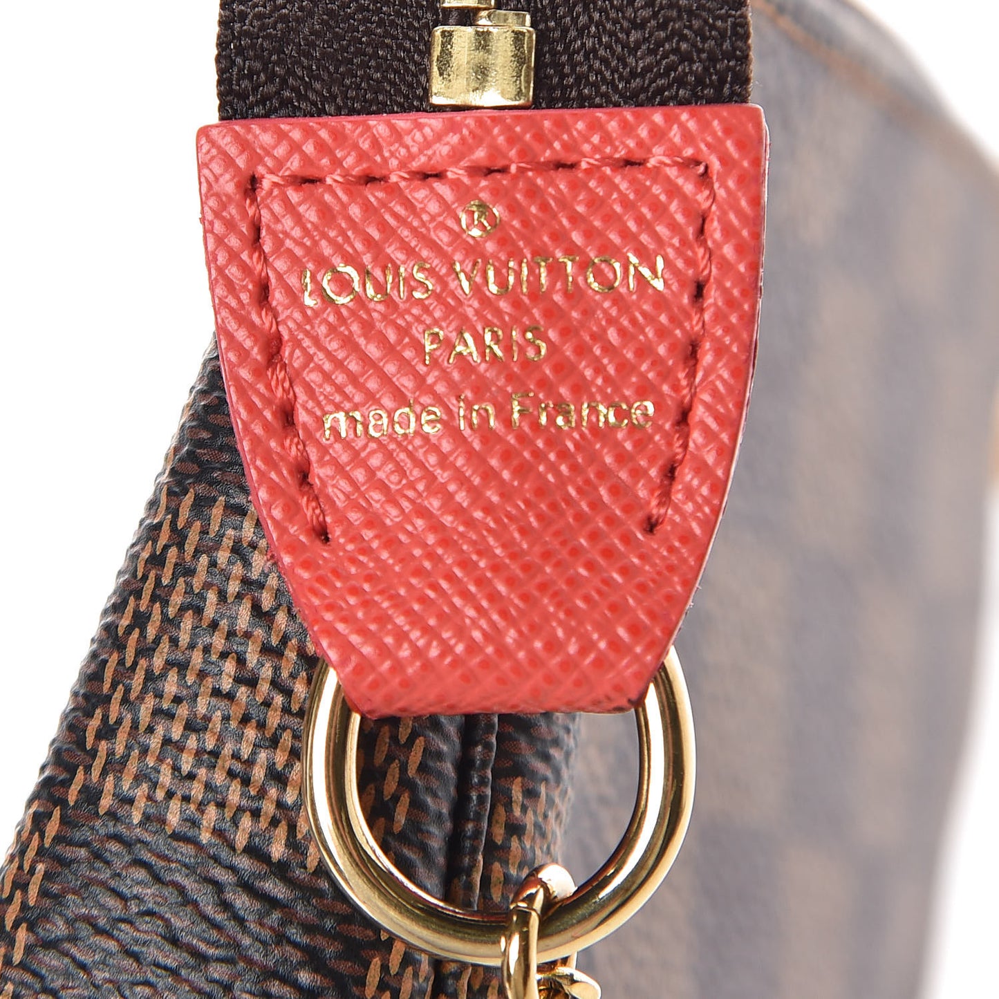 Damier Ebene 2015 Christmas Animation Mini Pochette Accessories