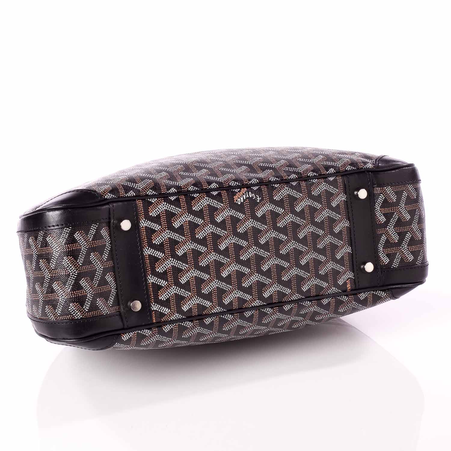 Goyard Goyardine Saint Jeanne MM Bowler Black 5 of 7
