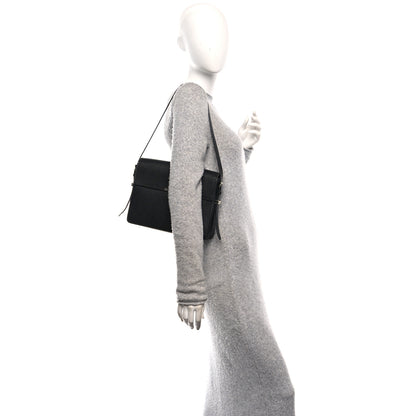 Burberry Grained Calfskin Large Grace Bag Black 2 of 9