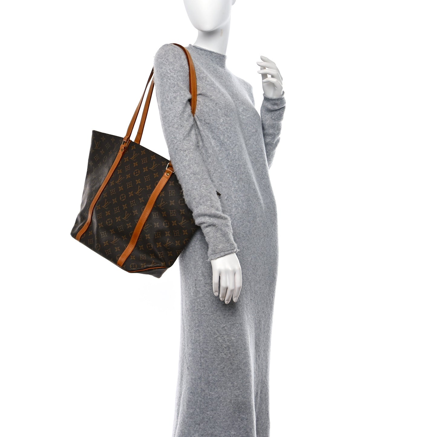 LOUIS VUITTON Monogram Sac Shopping Tote