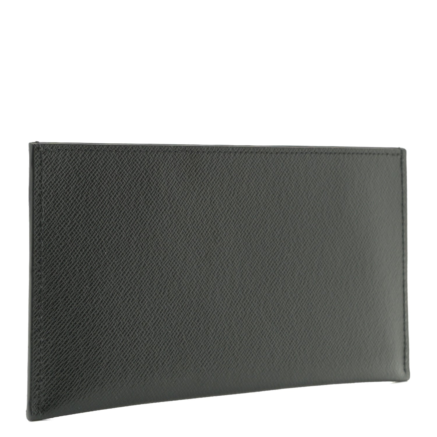 Louis Vuitton Calfskin Felicie Chain Wallet Card Holder Insert Black 2 of 5