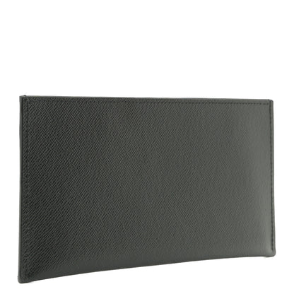 Louis Vuitton Calfskin Felicie Chain Wallet Card Holder Insert Black 2 of 5