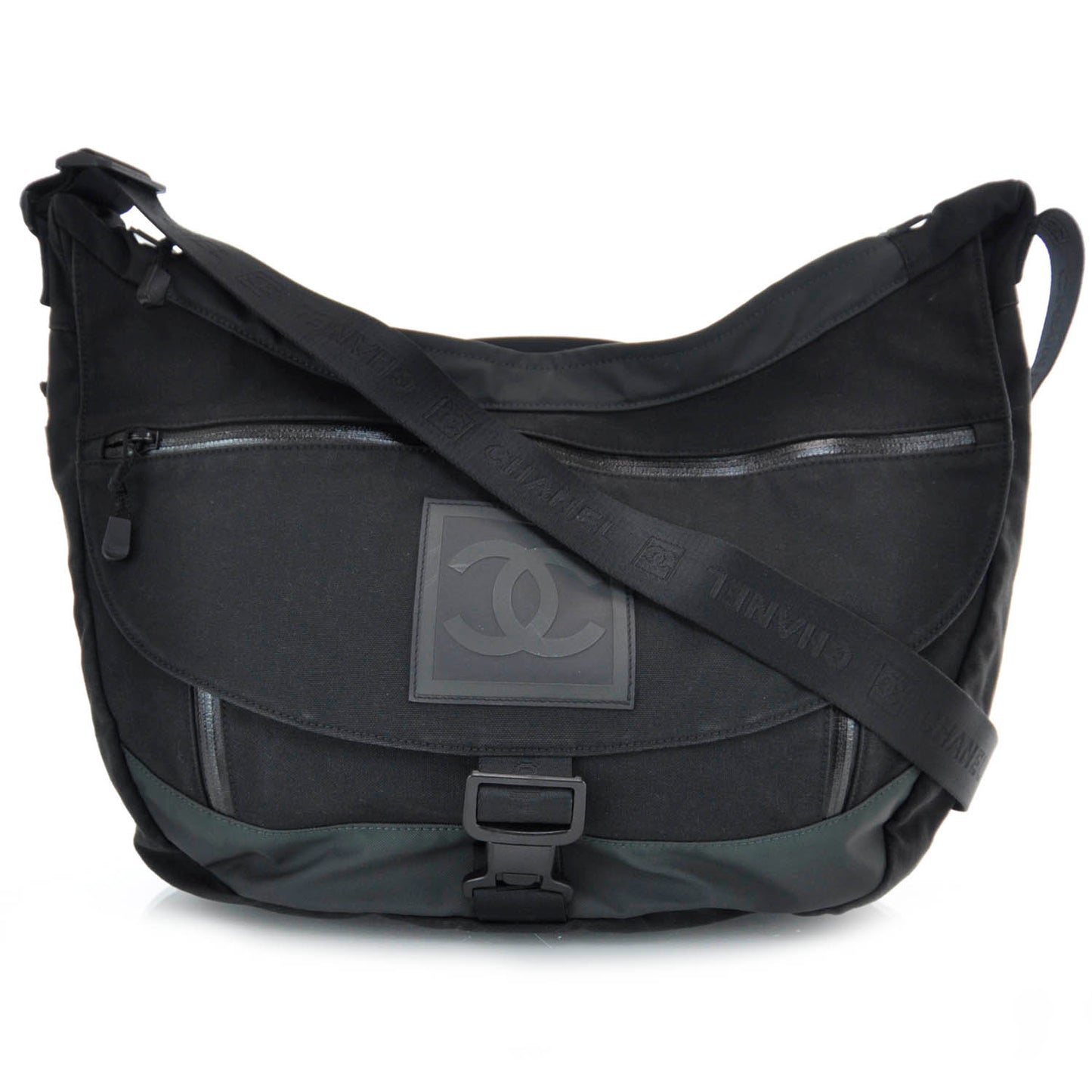 Nylon Sport Bag Black