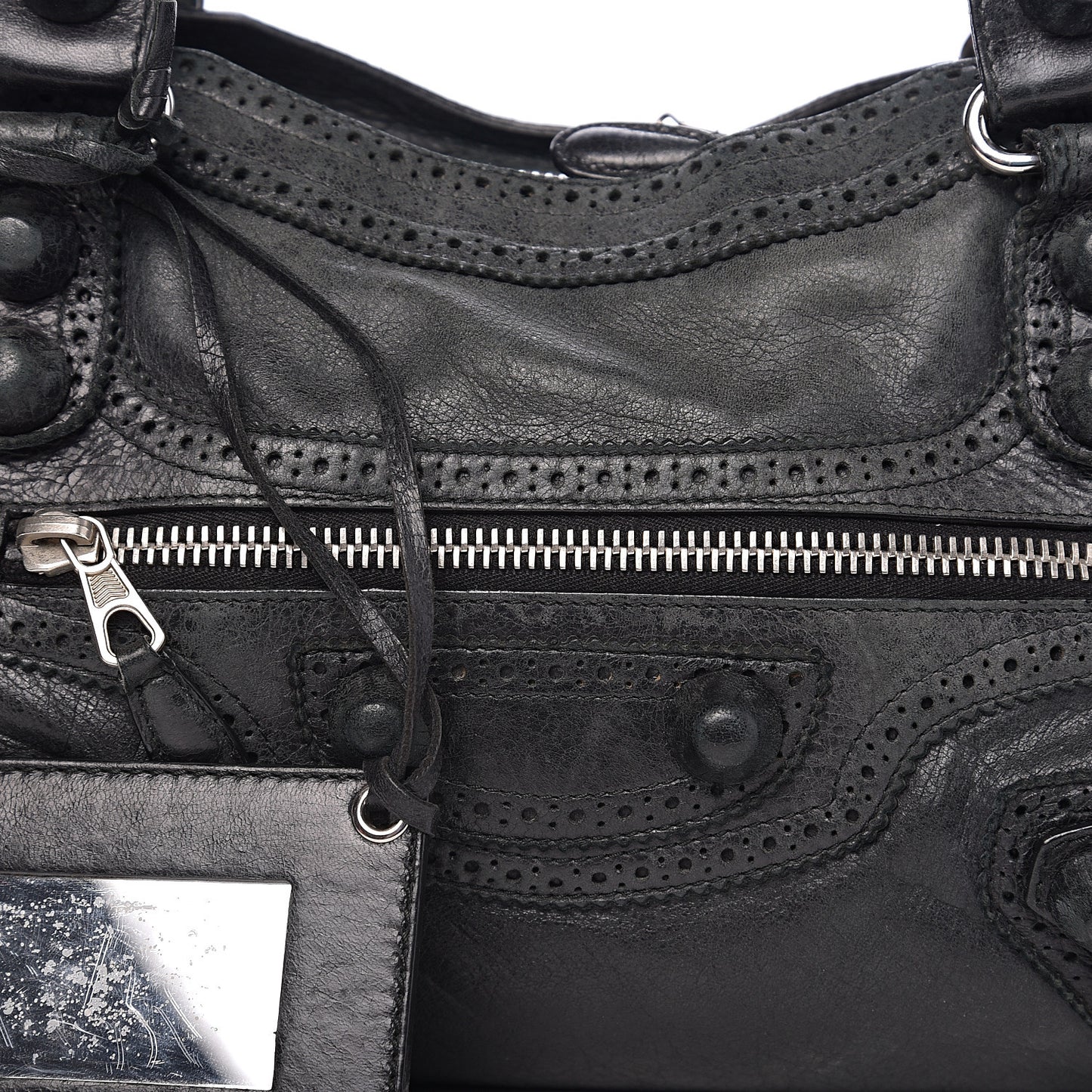 Agneau Giant Brogues Hardware City Anthracite