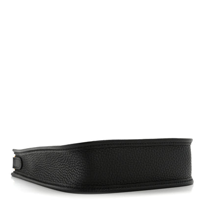 Hermes Taurillon Clemence Evelyne TPM Black 4 of 12