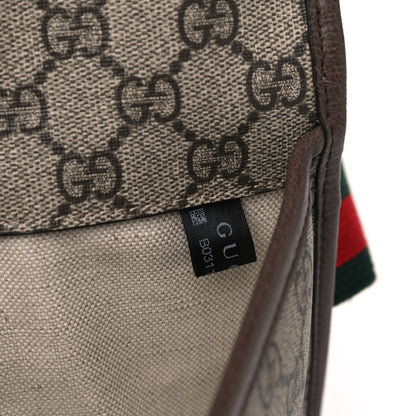 Gucci GG Supreme Monogram Neo Vintage Web Belt Bag Brown 8 of 11