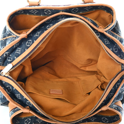 Louis Vuitton Denim Raye Cabas GM 5 of 17