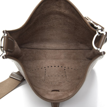 Hermes Taurillon Clemence Evelyne III PM Etoupe 5 of 8