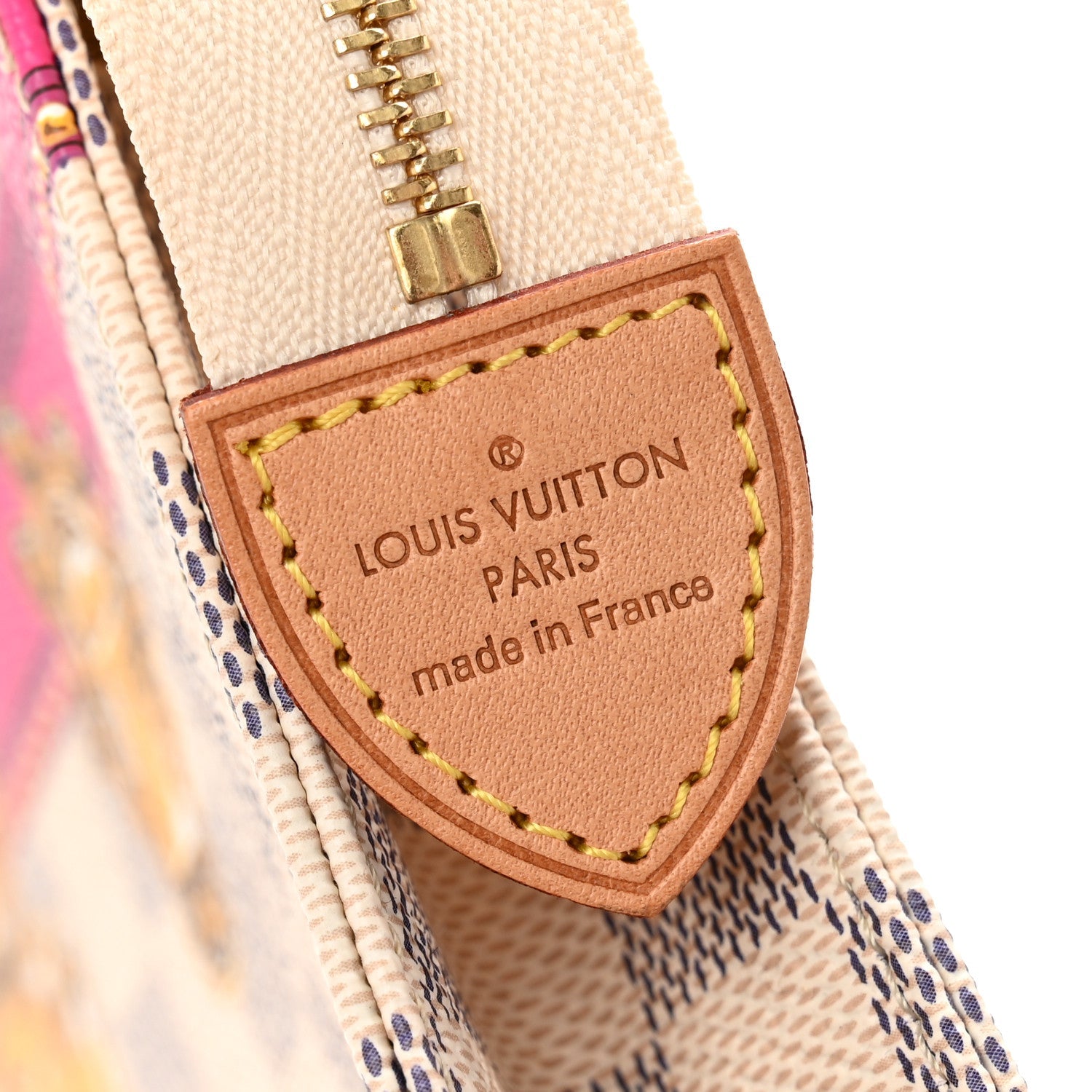 Louis Vuitton Damier Azur Summer Trunks Hawaii Toiletry Pouch 26 6 of 8