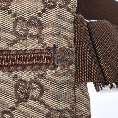 Gucci GG Monogram Double Pocket Belt Bag Brown 19 of 19
