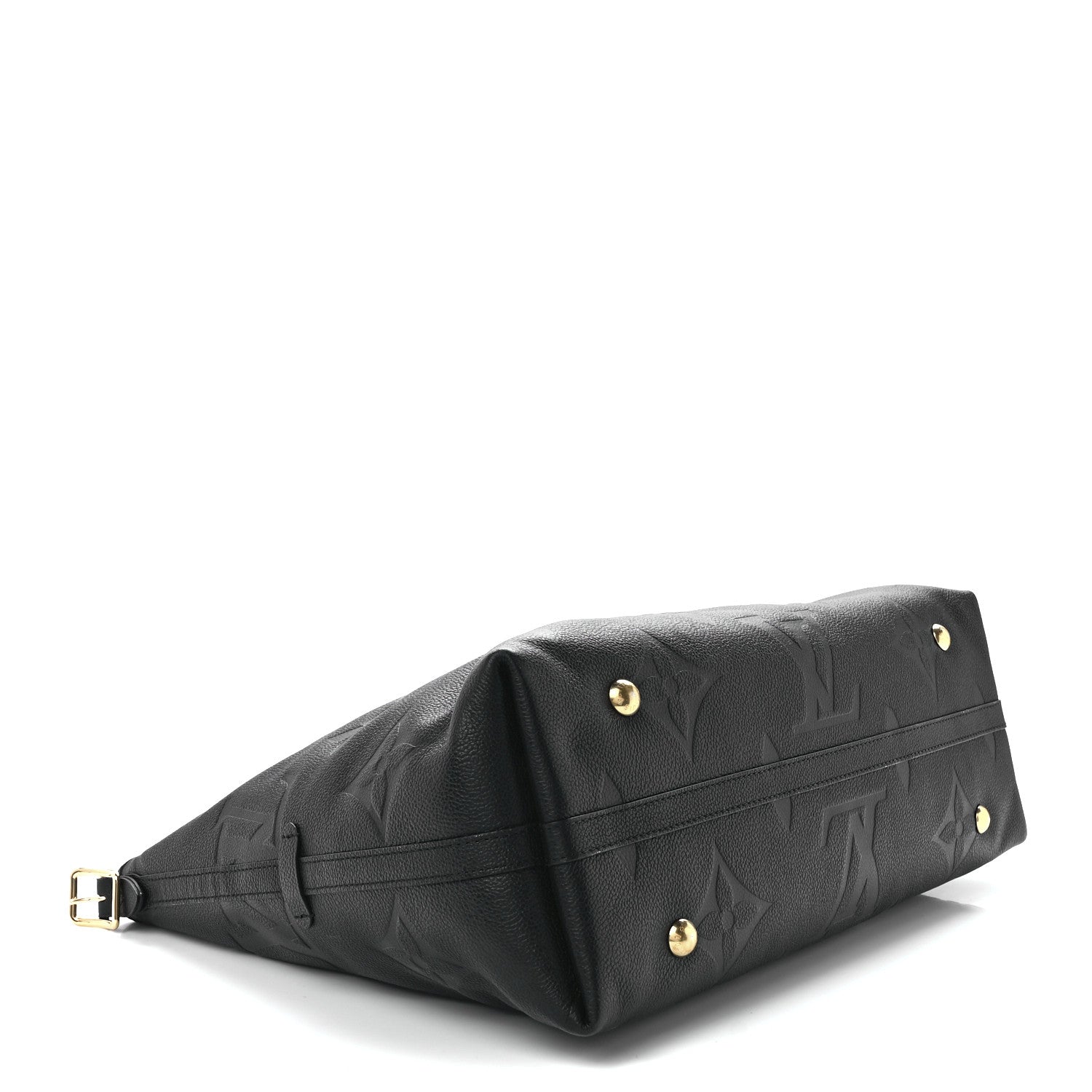 Louis Vuitton Empreinte Monogram Giant CarryAll MM Black 5 of 12