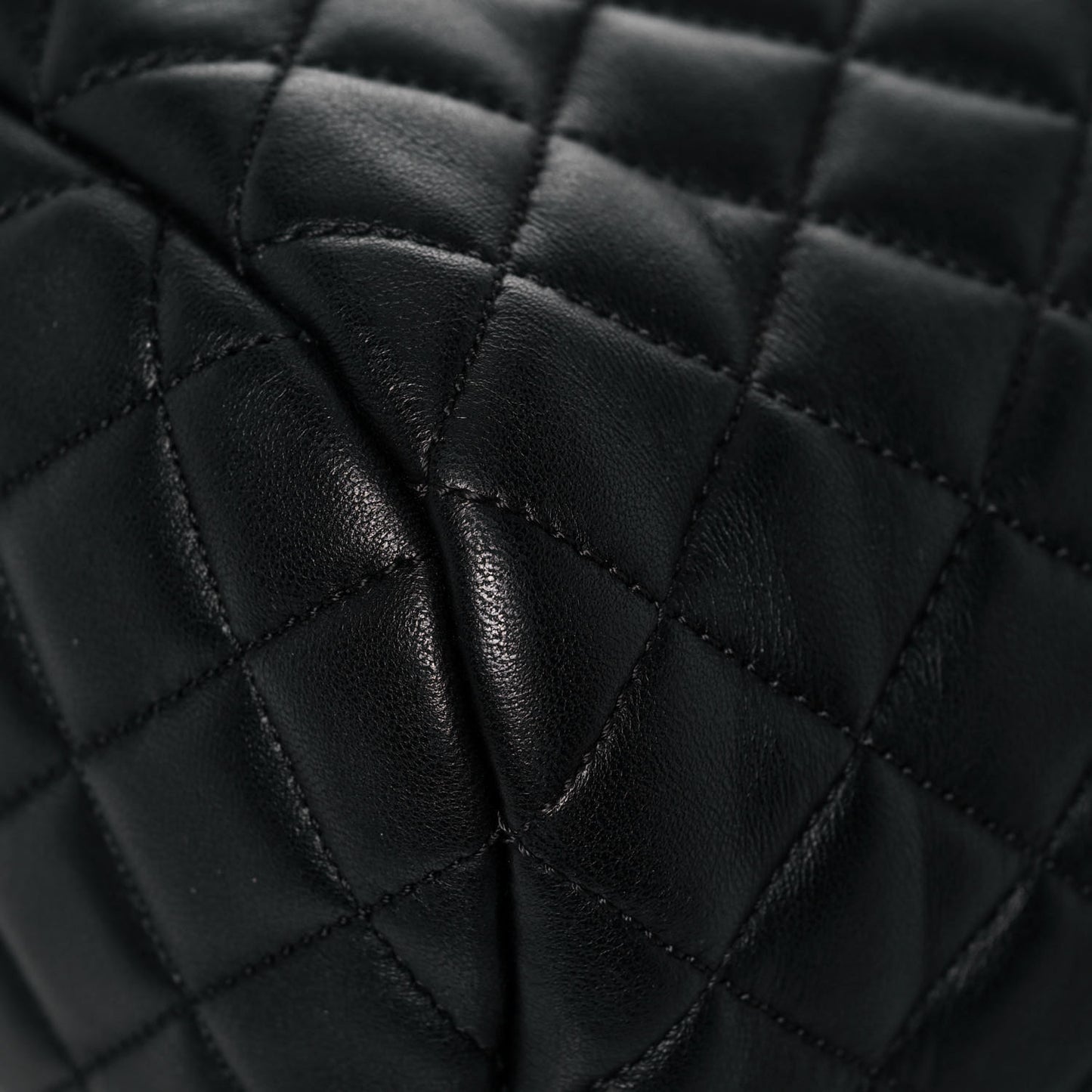 Lambskin Quilted Large Urban Spirit Backpack Black