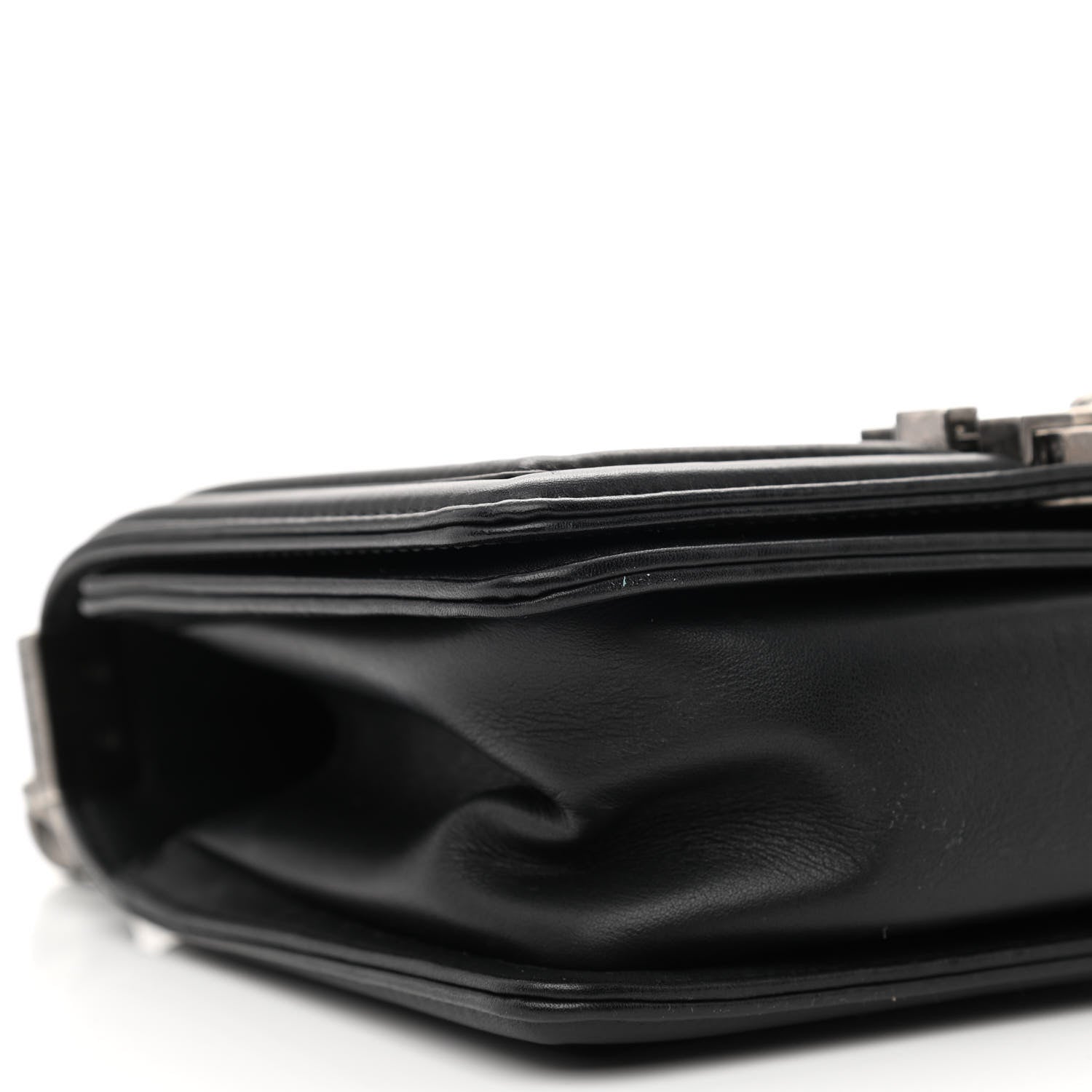 Chanel Lambskin Pleated Small Boy Flap Black 11 of 14
