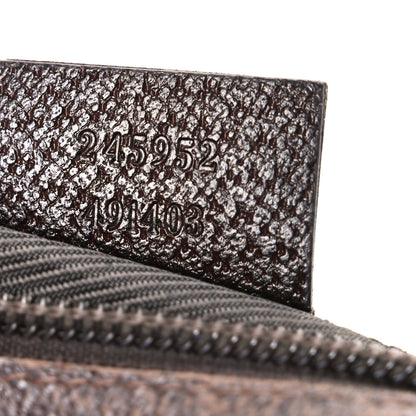 Gucci Monogram Large Cosmetic Case Brown 7 of 8