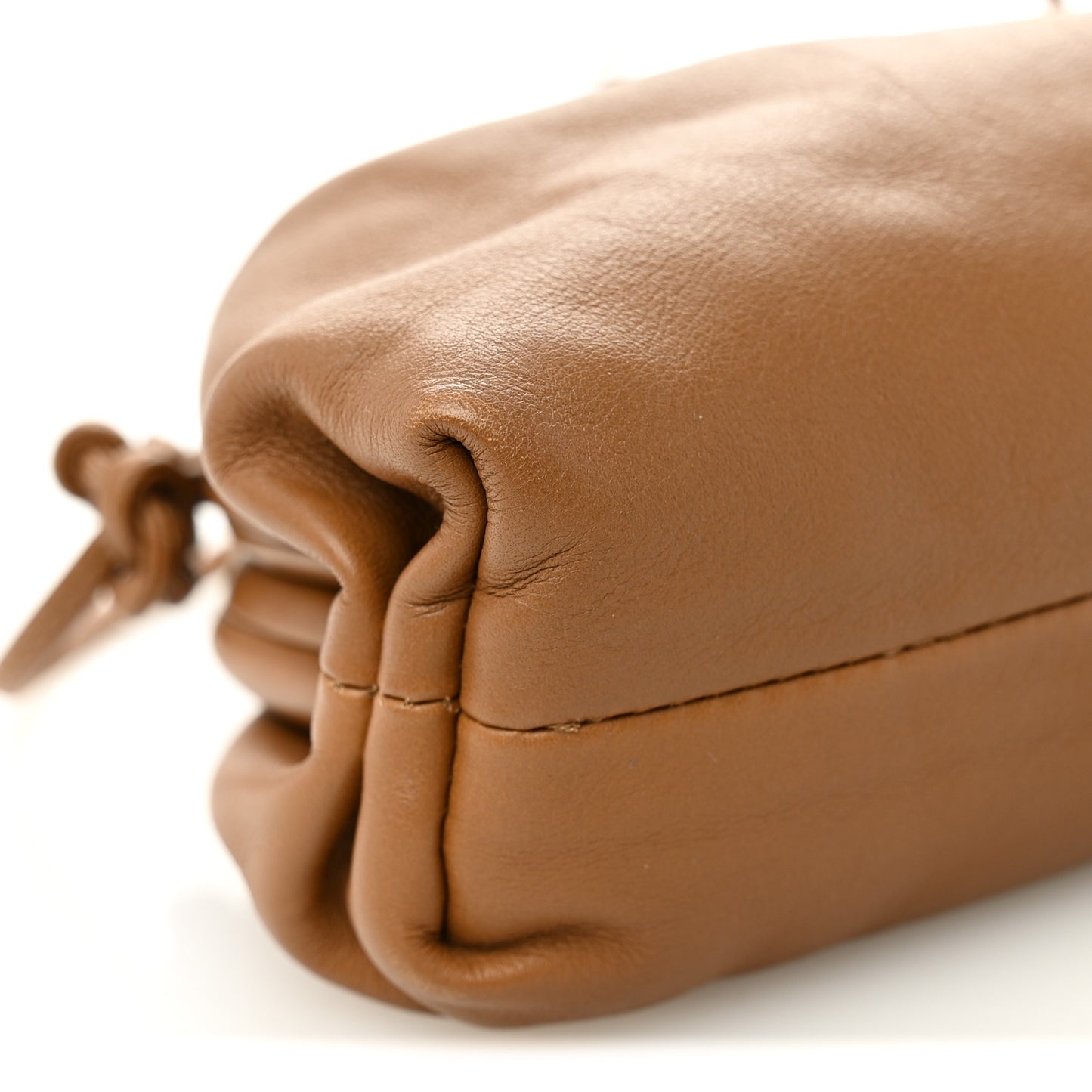 Butter Calfskin The Mini Pouch Teak