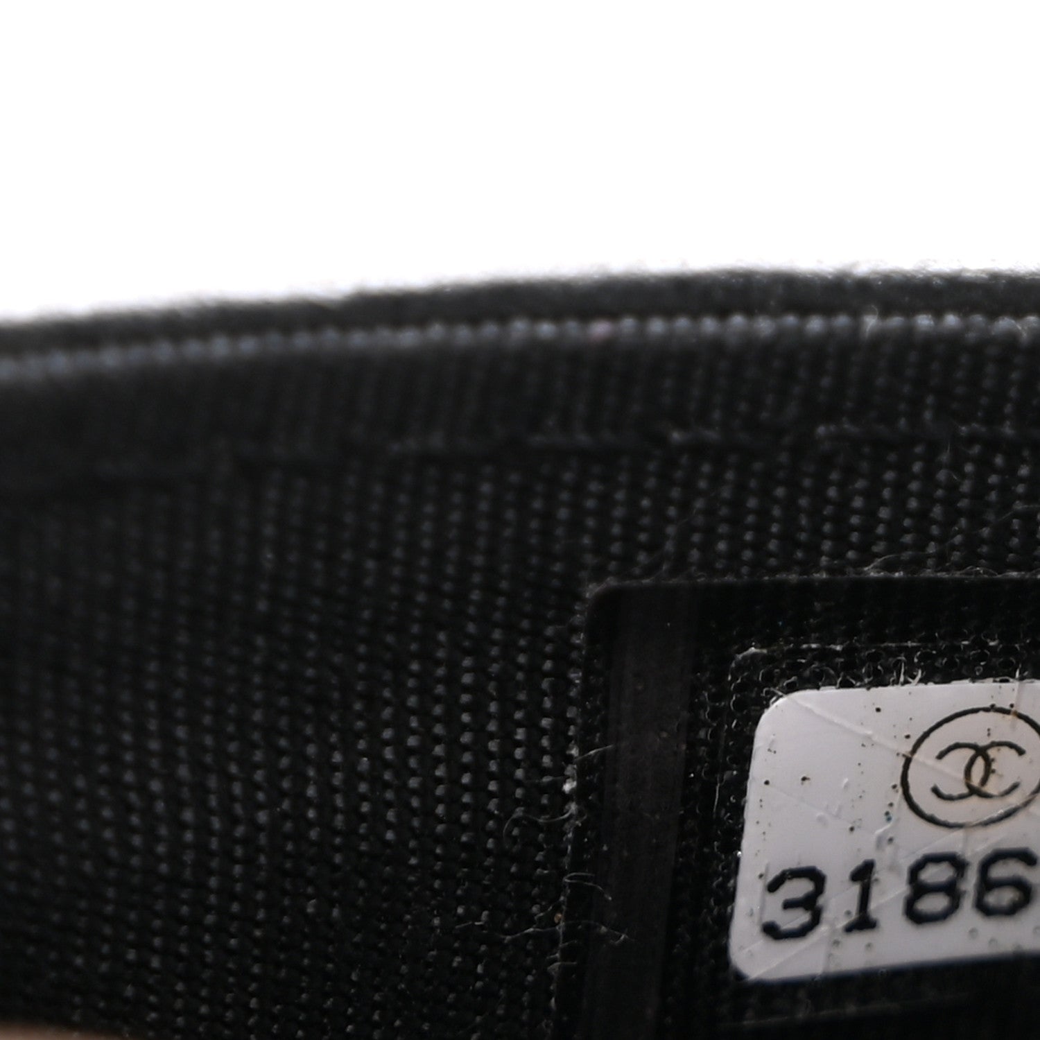 Chanel Lambskin Quilted Chanel 19 Card Holder Black 8 of 12