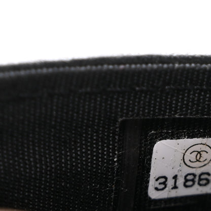 Chanel Lambskin Quilted Chanel 19 Card Holder Black 8 of 12