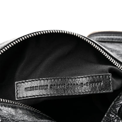 Balenciaga Agneau Arena Men's Superbusy Small Sling Zip Shoulder Bag Black 7 of 10