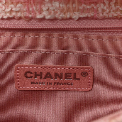 Chanel Tweed Braid Mini Reissue Square Flap Pink White 6 of 10