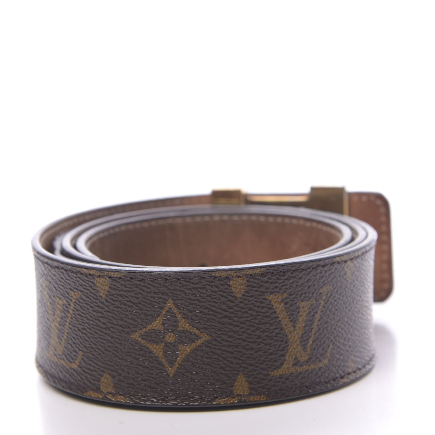 Louis Vuitton Monogram 40mm LV Initiales Belt 95 38 2 of 10