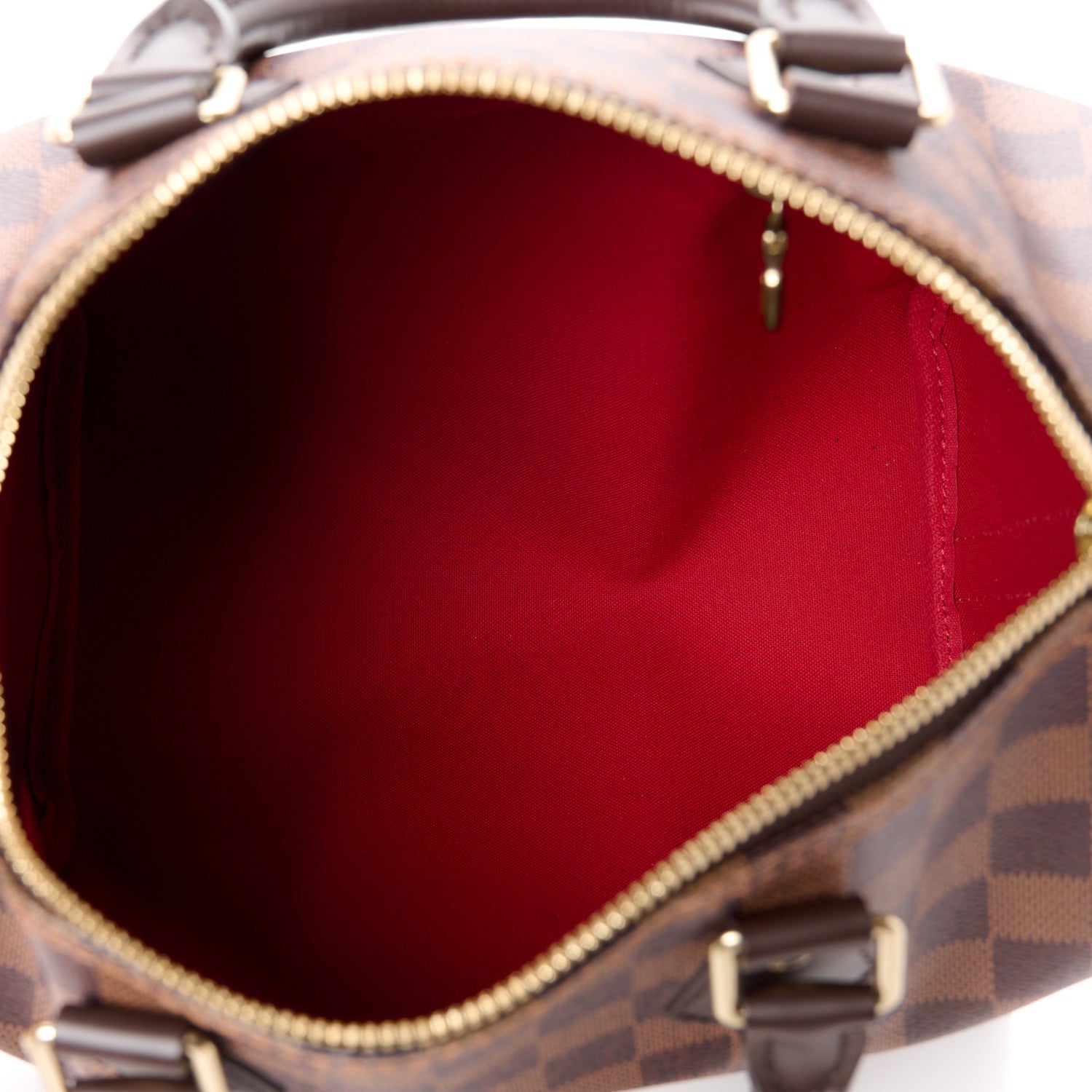 Louis Vuitton Damier Ebene Speedy Bandouliere 25 5 of 10