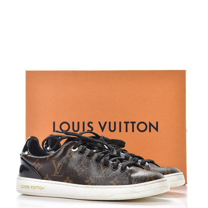 Louis Vuitton Patent Monogram Frontrow Sneakers 38 28 of 28