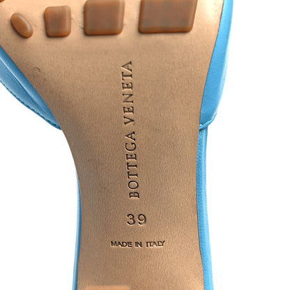 Bottega Veneta Lambskin Stretch Mule Sandals 39 Sky Blue 6 of 9