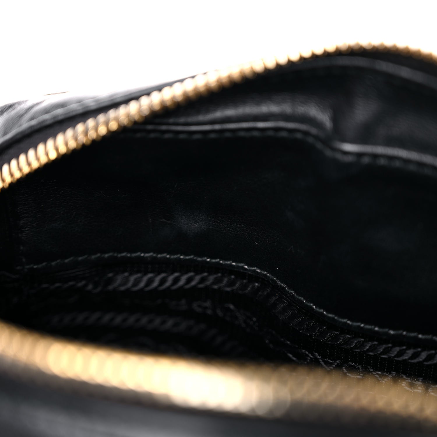 Prada Soft Calfskin Diagramme Crossbody Bag Black 12 of 14