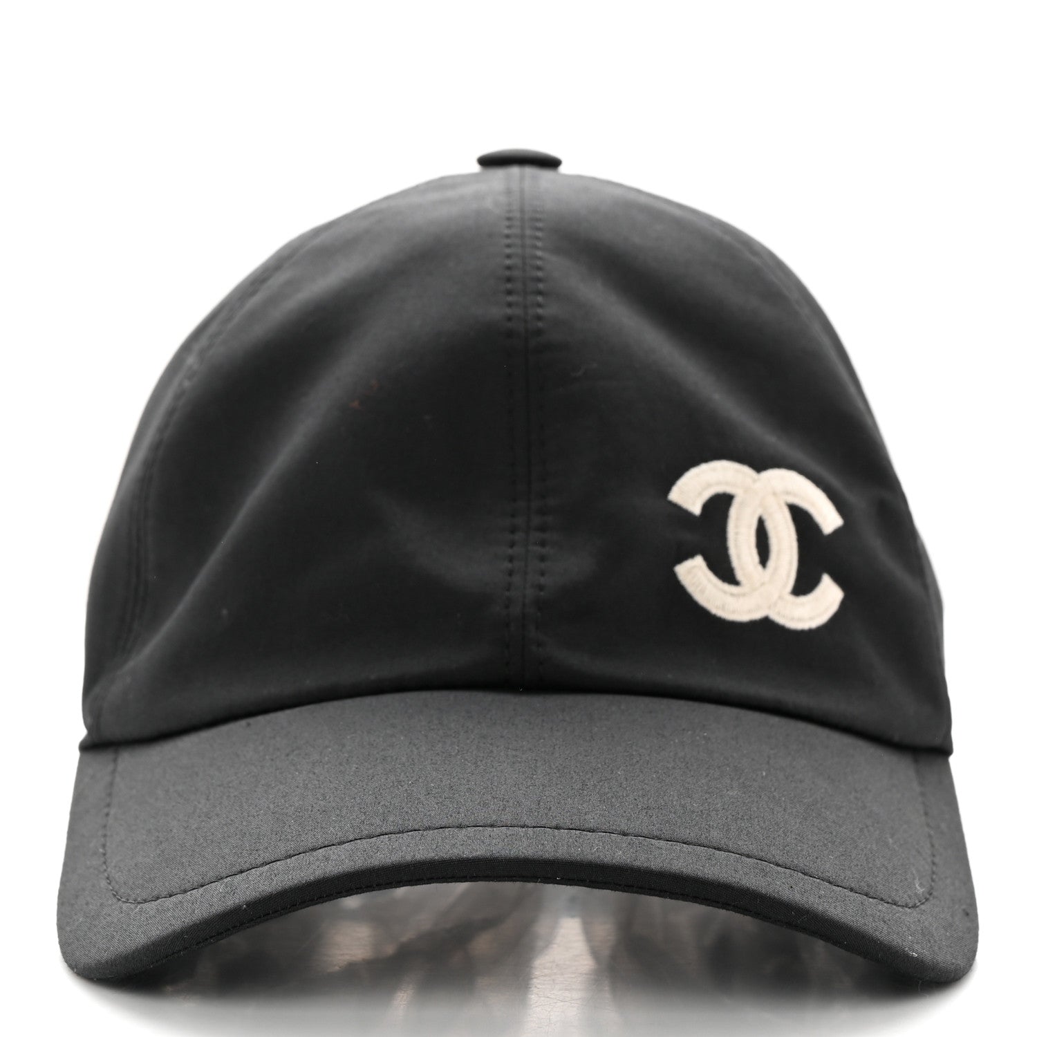 Chanel Cotton CC Cap Hat Black 3 of 10