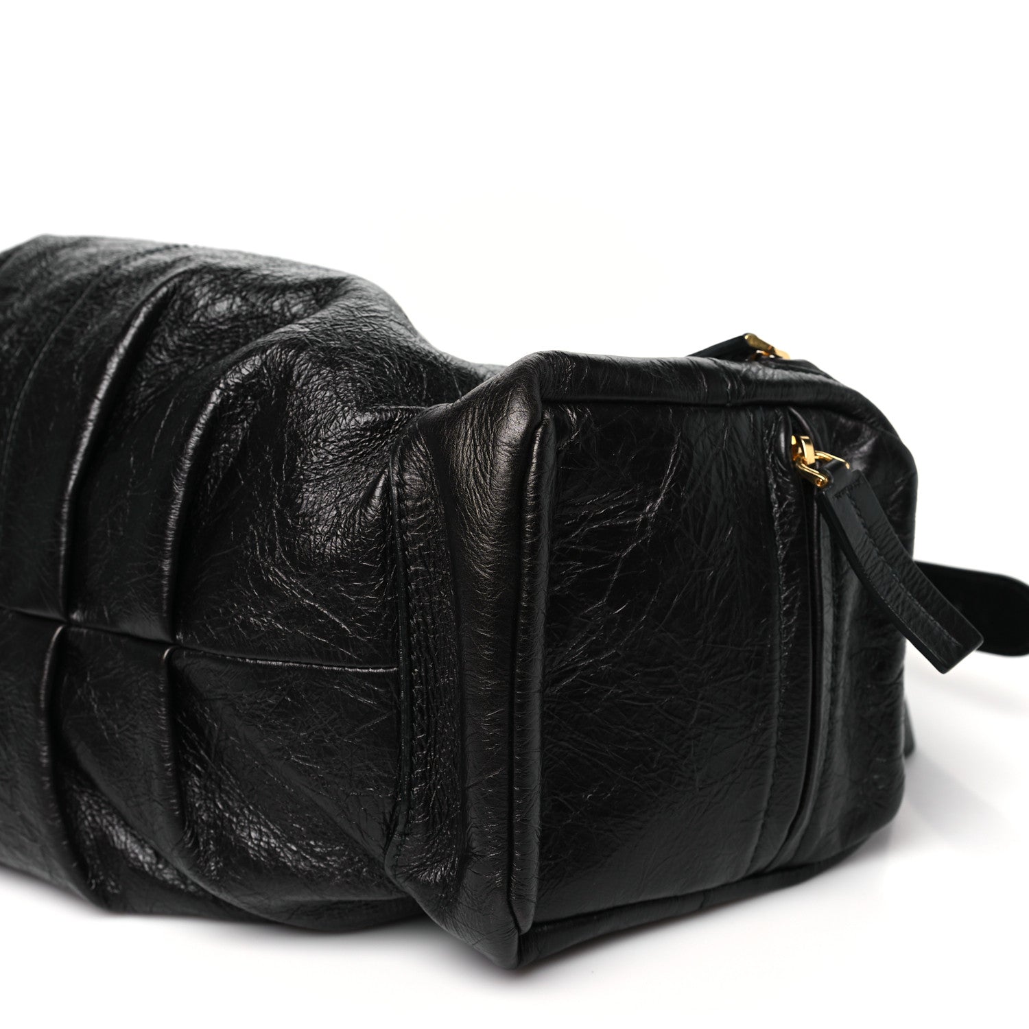 Christian Dior Crinkled Calfskin Large Grand Tour Multipocket Bag Black 10 of 11