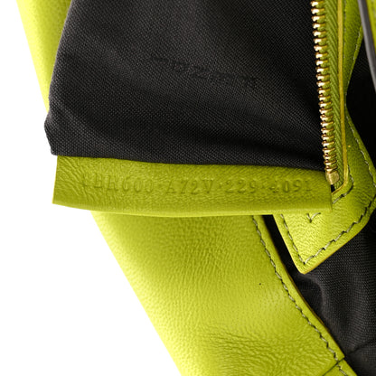 Fendi Nappa FF 1974 Embossed Baguette Wasabi 7 of 11