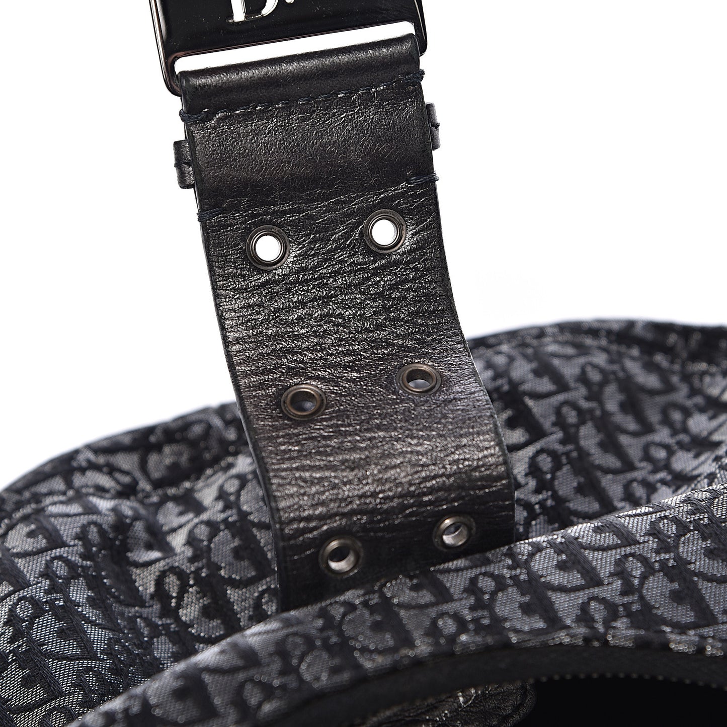 Monogram Street Chic Hobo Silver Black