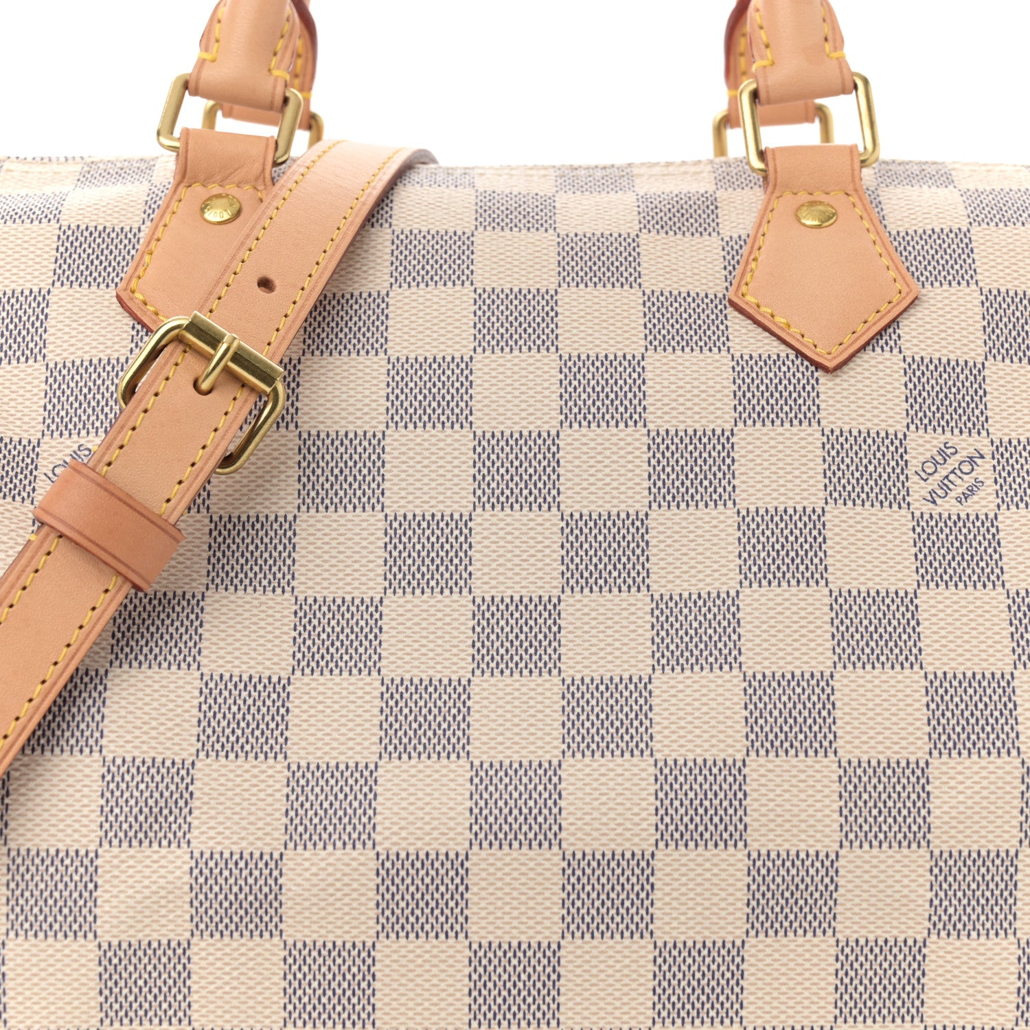 Louis Vuitton Damier Azur Speedy Bandouliere 30 7 of 10