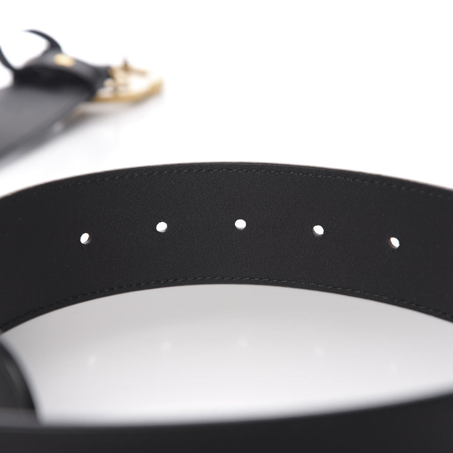 Calfskin Double G 40mm Belt 85 34 Black