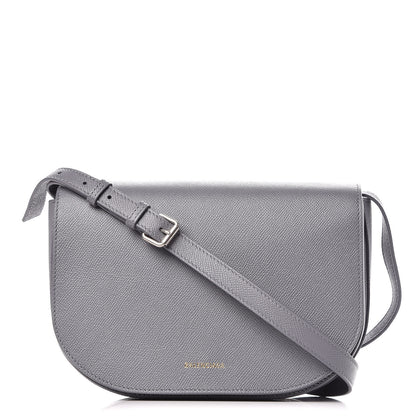 Balenciaga Grained Calfskin Logo S Ville Day Bag Gris Perle Fonce White 1 of 8