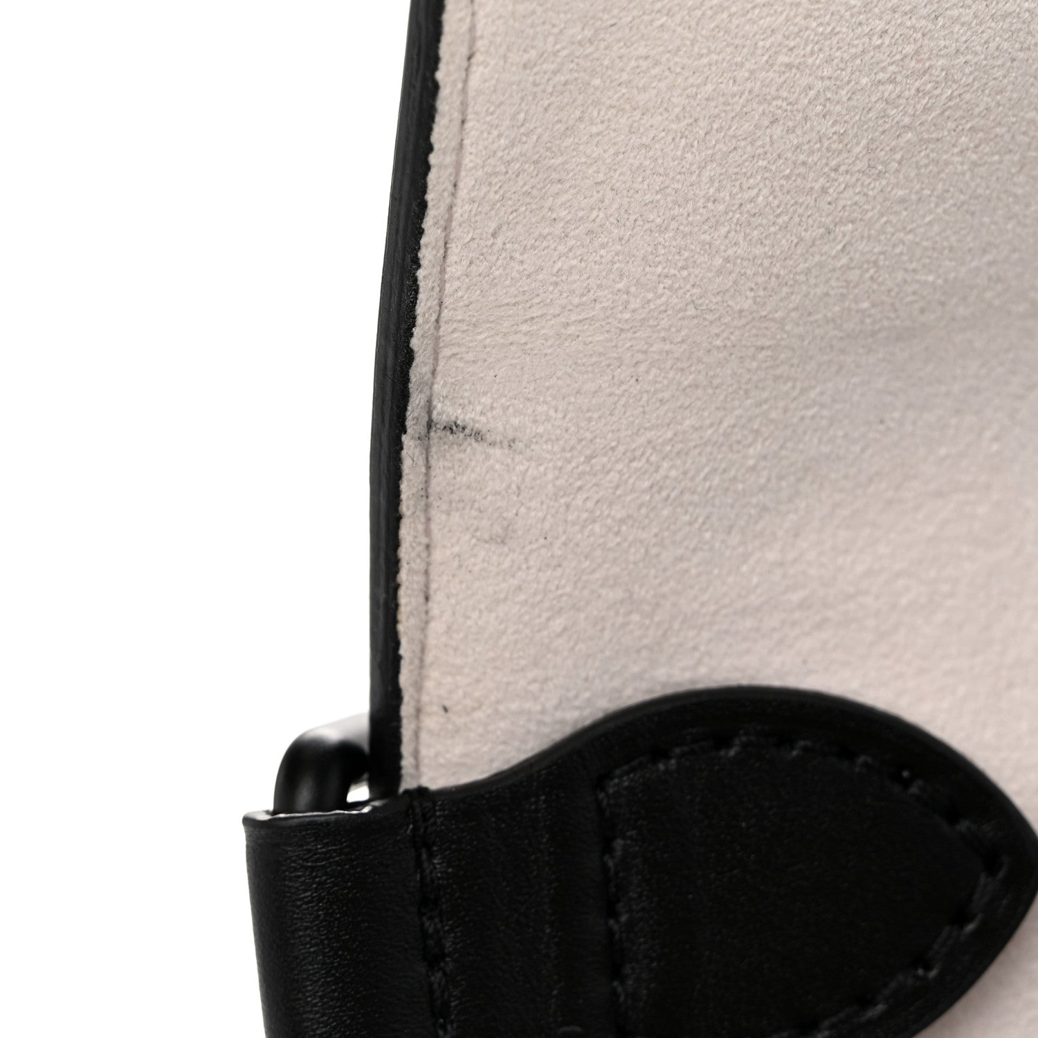 Louis Vuitton Calfskin Graphic Print Twist Shoulder Bag MM White Black 11 of 11