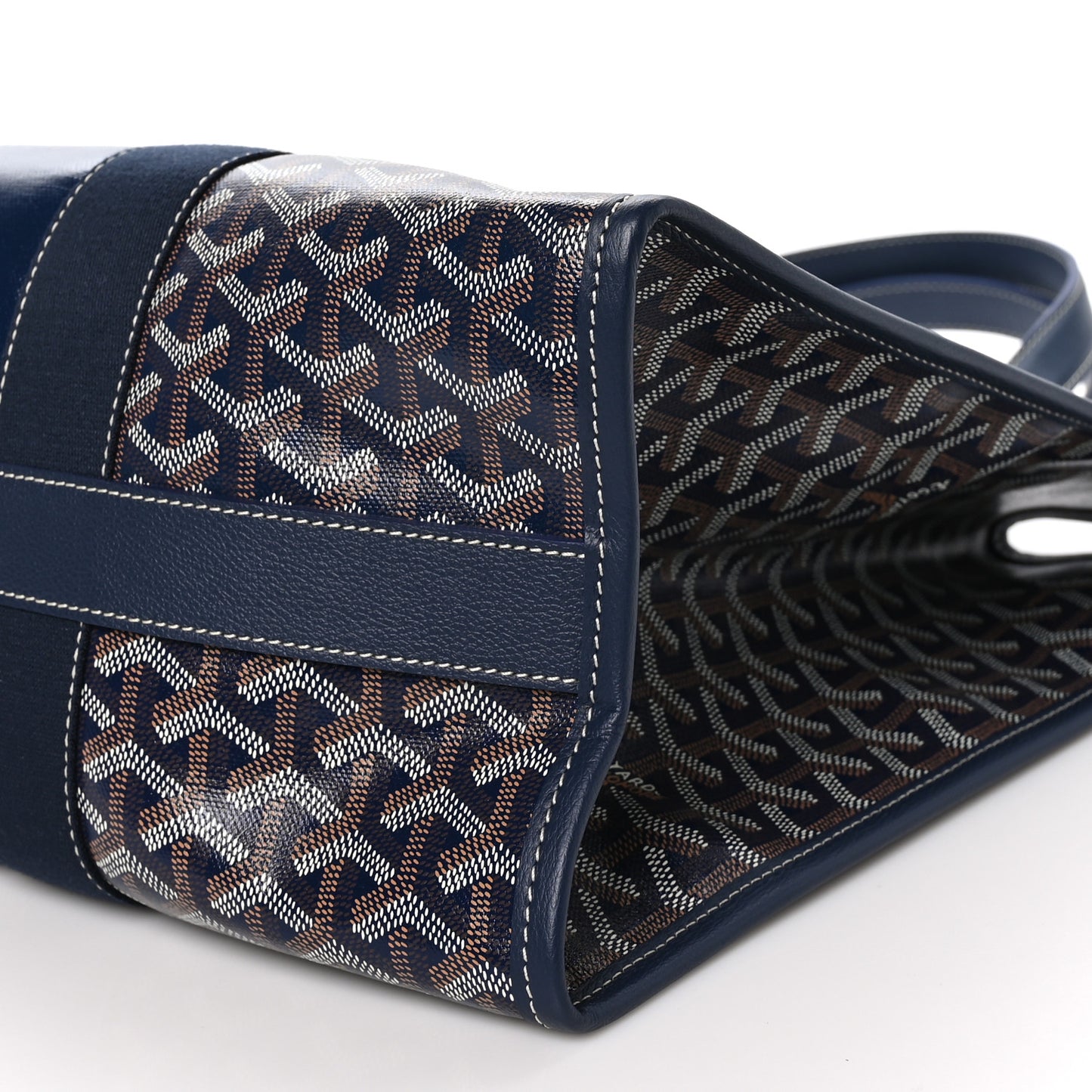 Goyardine Villette Tote Blue