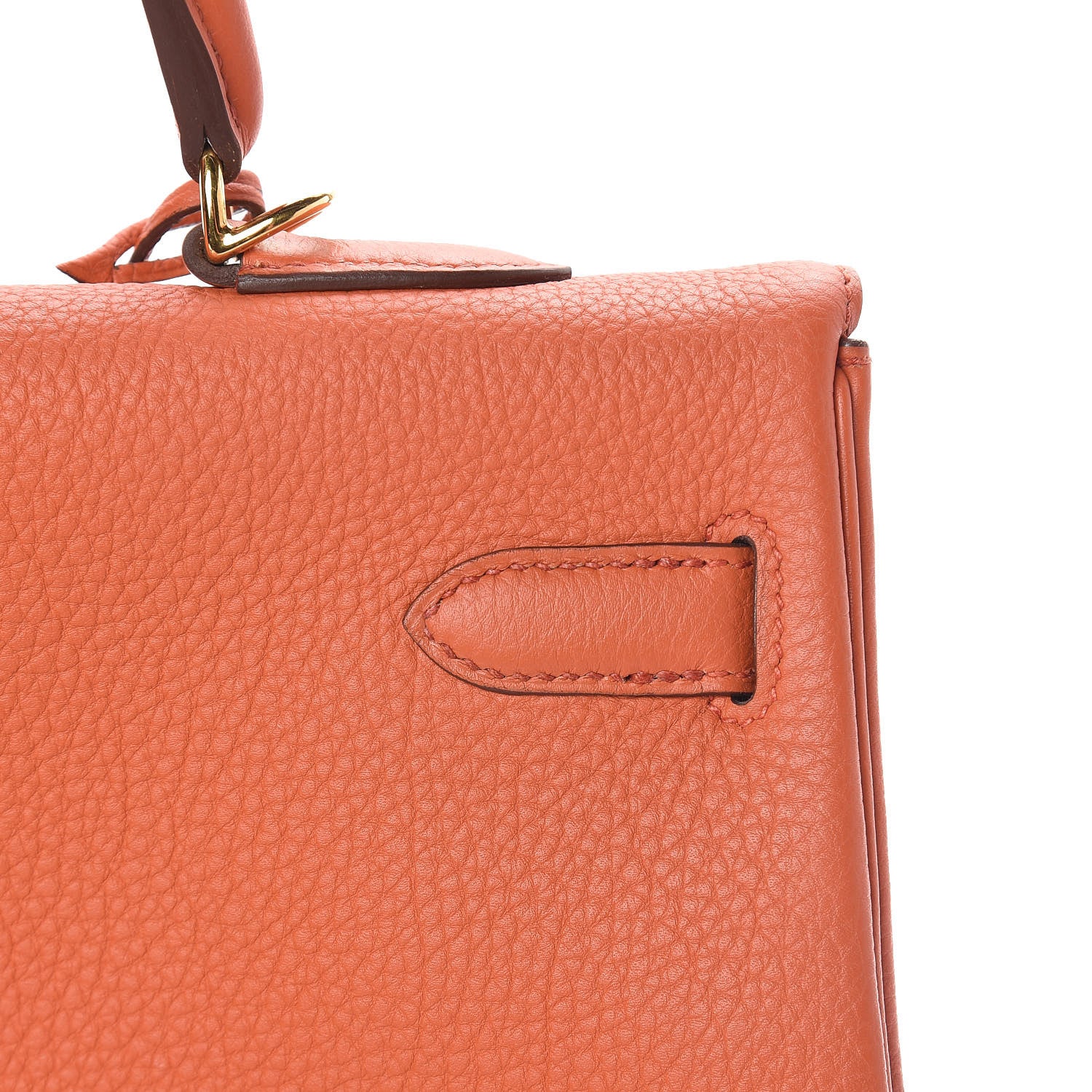 Hermes Togo Kelly Retourne 35 Terre Battue 11 of 40
