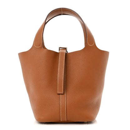 Hermes Togo Picotin 18 PM Gold 1 of 10