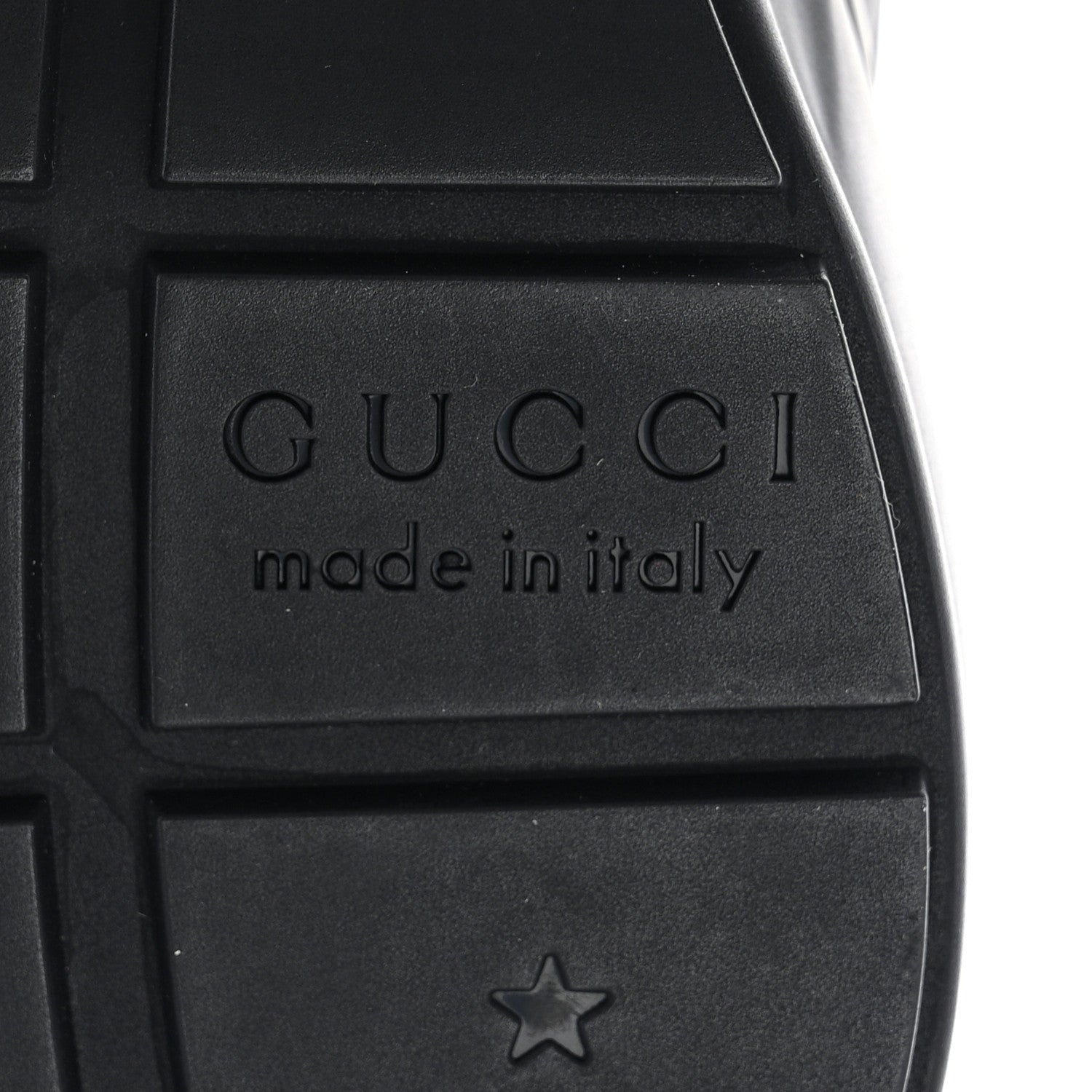 Gucci Dali Soft Calfskin Cut Out Interlocking G Womens Rhyton Sneakers 37.5 Black Ivoire 6 of 9