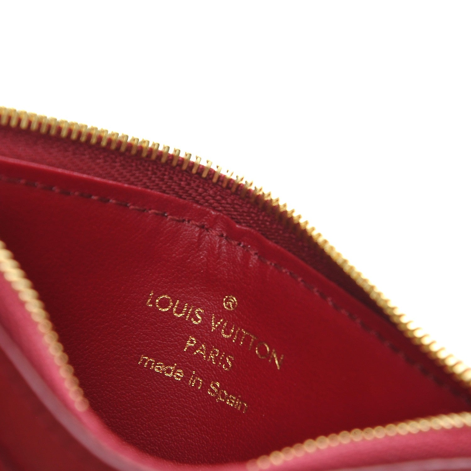 Louis Vuitton Monogram Zipped Card Holder Fuchsia 6 of 8