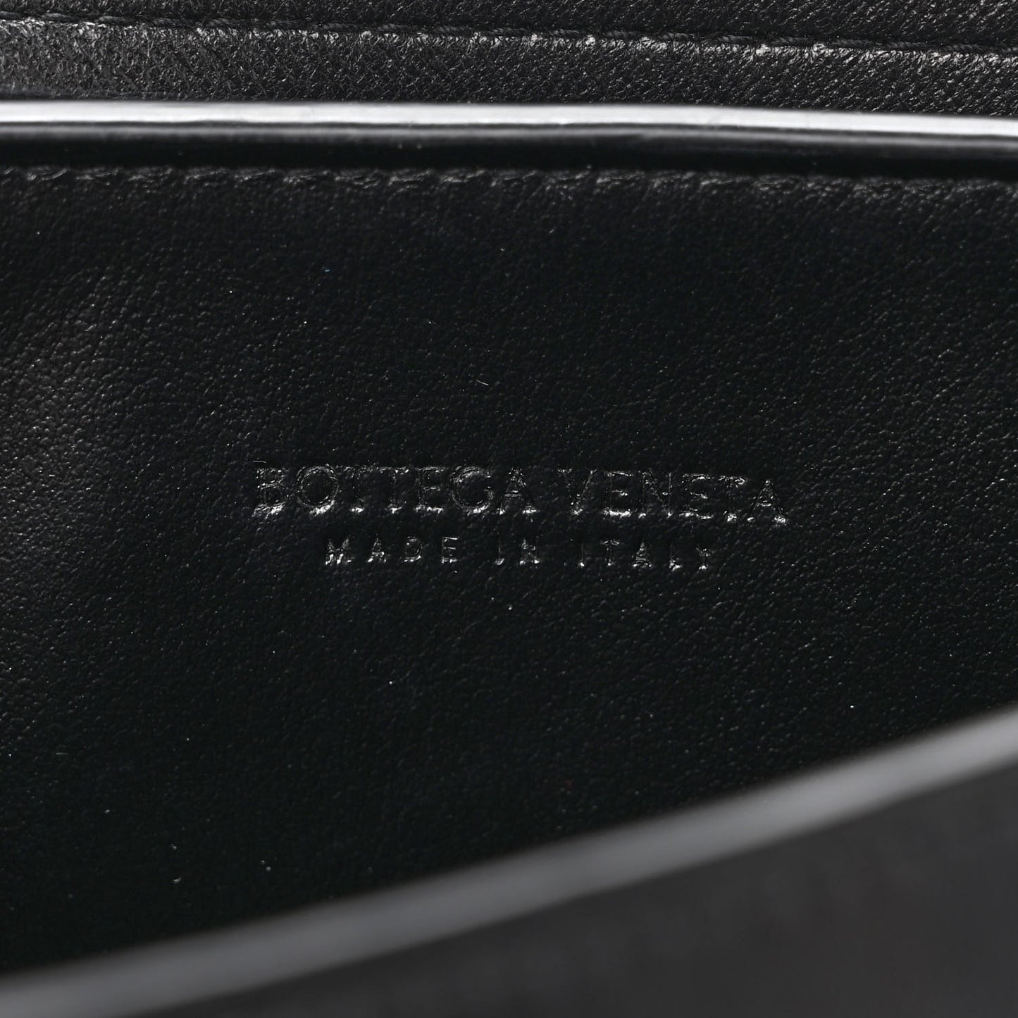 Nappa Intrecciato Knot Flap Crossbody Black