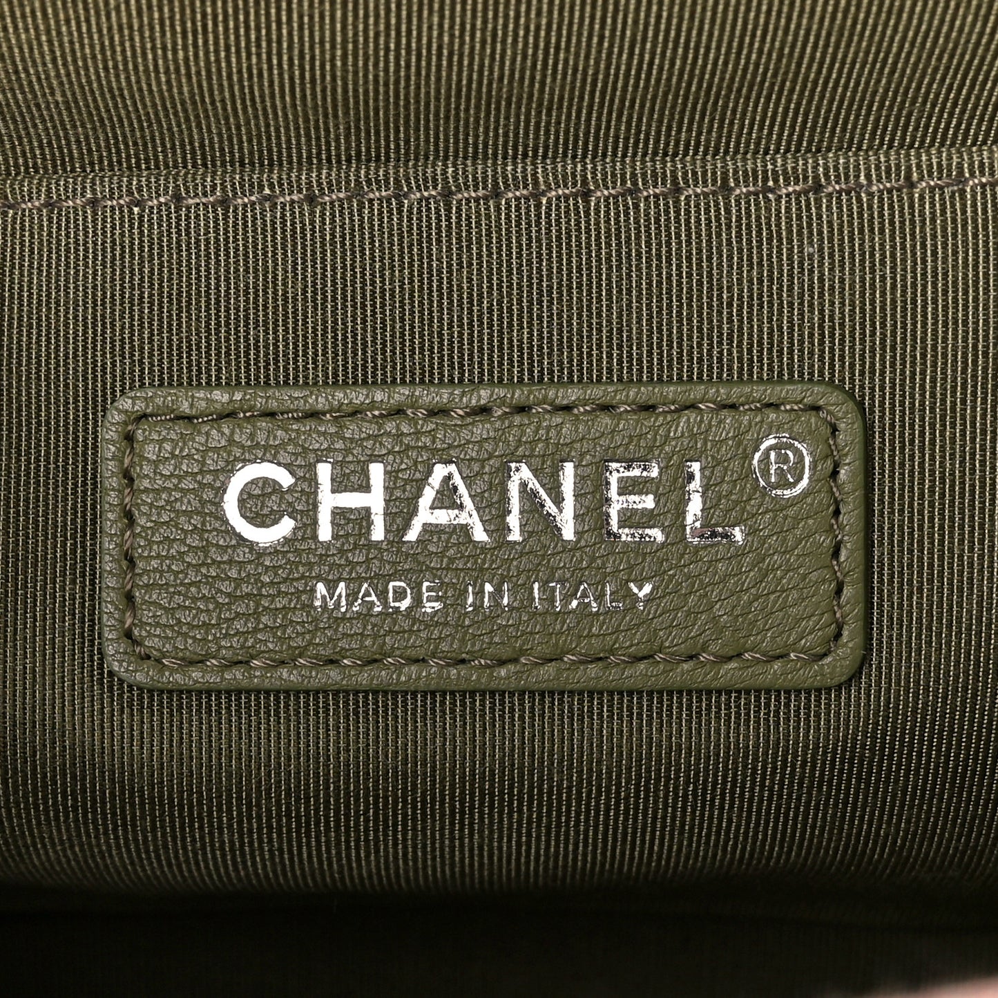 Lambskin Quilted Medium Boy Flap Grey