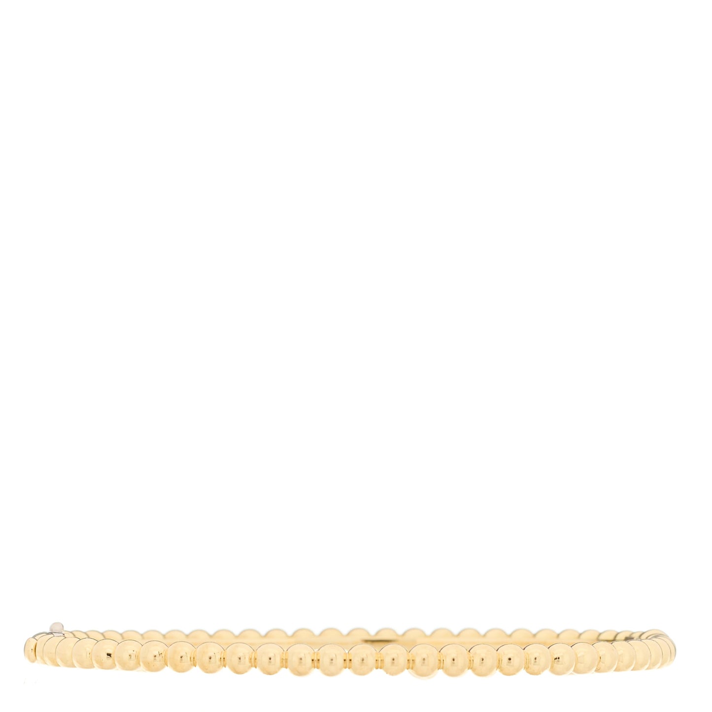 18K Yellow Gold Perlee Pearls of Gold Bracelet L