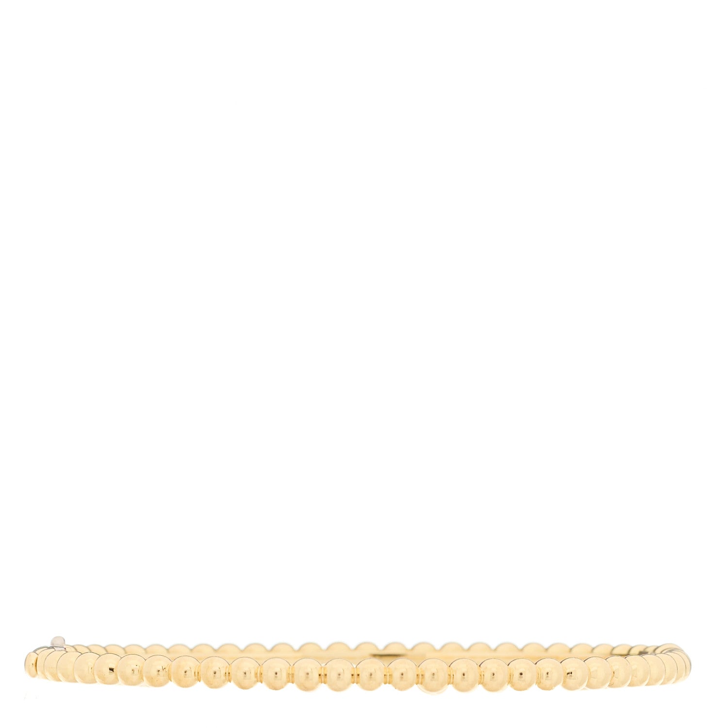 Van Cleef & Arpels 18K Yellow Gold Perlee Pearls of Gold Bracelet L 3 of 4